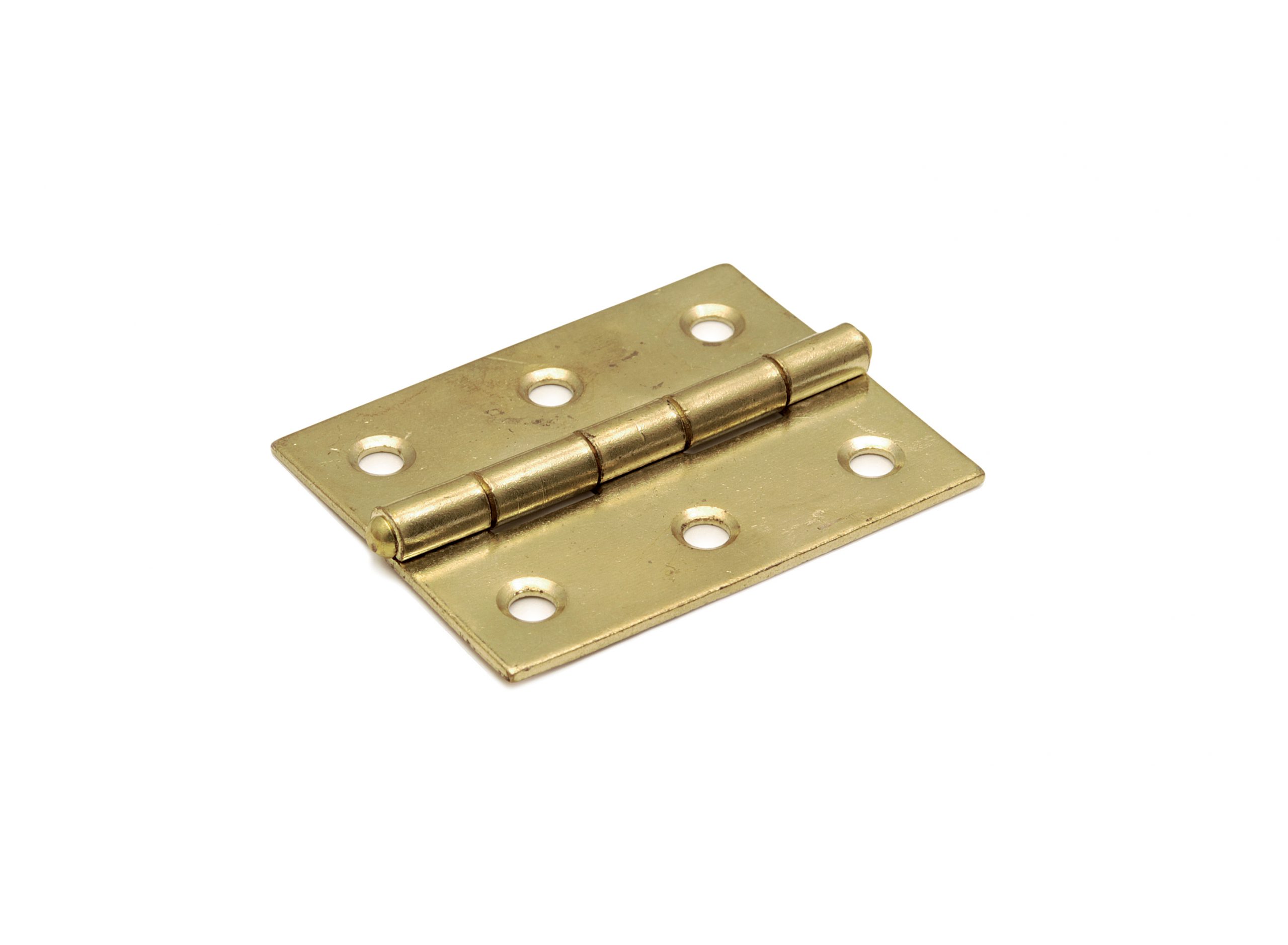 Narrow Brass Hinge 70x51mm (fixed Brass Pin) | Fixtures & Fasteners